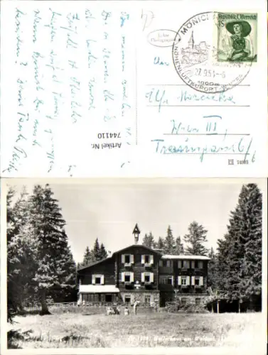 744110 Foto AK Hallerhaus a. Wechsel Schaueregg