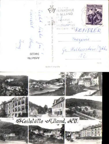 744120 Mehrbild Foto AK Alland Ansichten