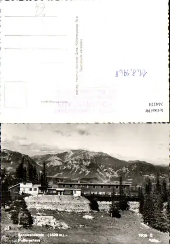 744123 Sonnwendstein Pollereshaus Pollereshütte Maria Schutz