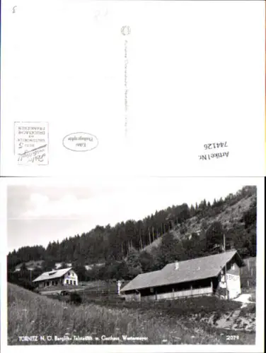 744126 Foto AK Türnitz Berglift Talstation m. Gasthaus Westermeyer