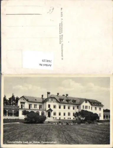 744129 Laab a. Walde Genesungsheim