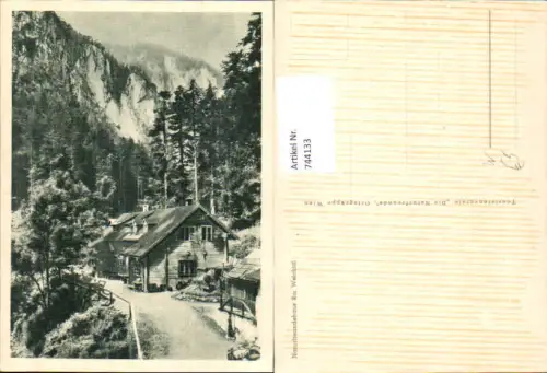 744134 Naturfreundehaus im Weichtal Schwarzau im Gebirge