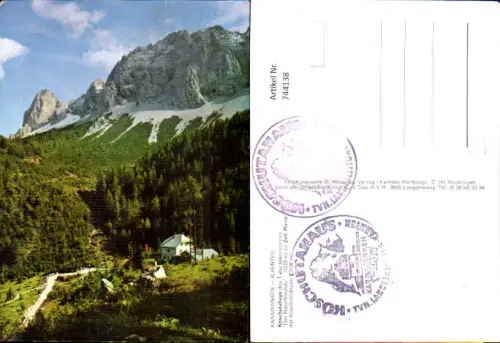 744138 Karawanken Koschutahaus ob Zell Pfarre