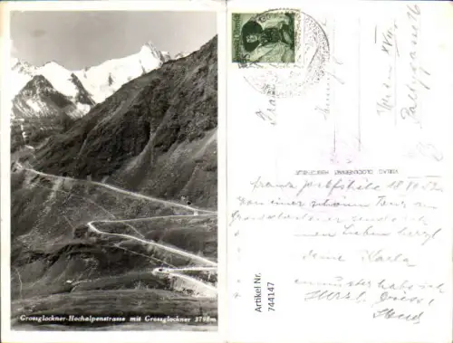 744147 Großglockner-Hochalpenstraße m. Großglockner Heiligenblut a. Großglockner