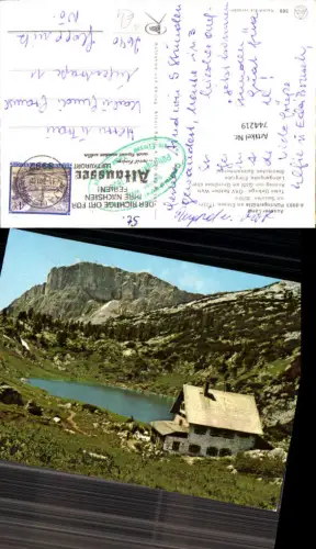 744219 Pühringerhütte Elmsee m. Salzofen Gemeinde Grundlsee Aussee