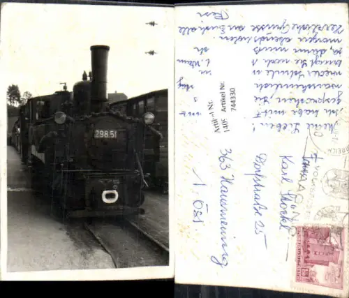 744330 Haag Stadt Lokomotive am Bahnhof Zug Lok