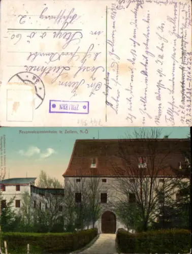 744341 Zeillern bei Amstetten Postablagestempel Postablage