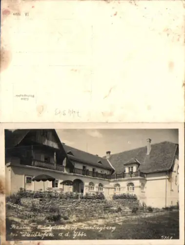 744343 Gasthaus Gut Reisenberg Rosenau Sonntagberg Waidhofen an der Ybbs