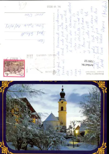 739722 Haus im Ennstal Winteridyll mit Kirche