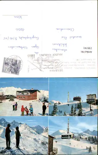 739741 Mehrbild AK Haus im Ennstal Hauser Kaibling Wintersport Sendemast Seilbahn Gondel