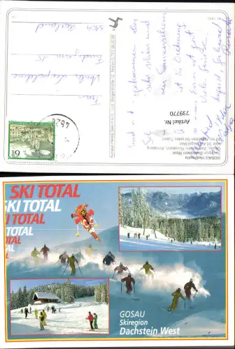 739770 Mehrbild AK Gosausee mit Dachstein Gosau Skiregion Dachstein West Wintersport Hornspitz