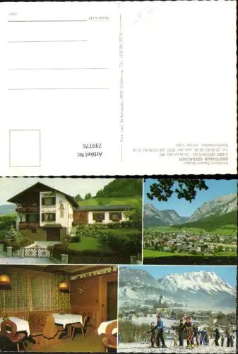 739776 Mehrbild AK Gröbming Gästehaus Seebacher Wintersport Skifahren Gaststube
