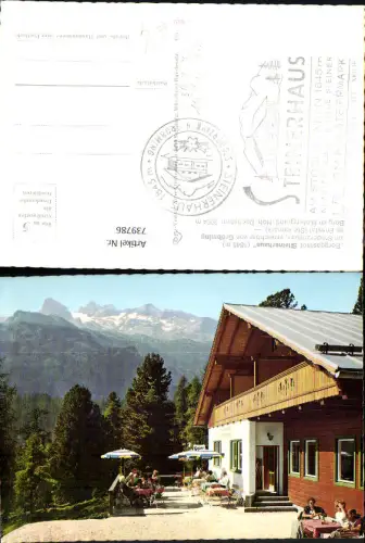 739786 Gröbming Berggasthof Steinerhaus a. Stoderzinken m. Hohen Dachstein Terrasse