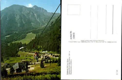 739818 Präbichl Vordernberg Sessellift a. d. Polster Reichenstein