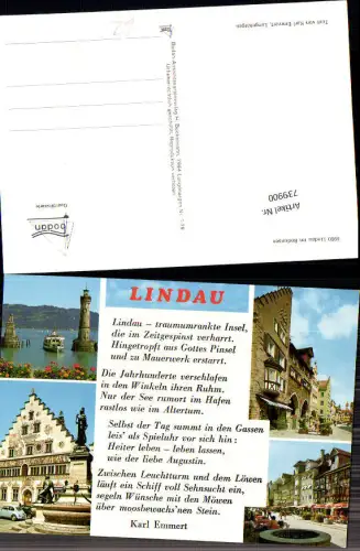 739900 Lindau am Bodensee VW Käfer Leuchtturm
