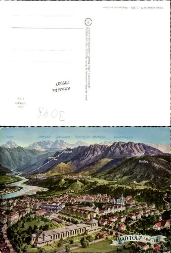739907 F. Bernhard Bad Tölz Wackersberg Arzbach Lenggries Blomberg