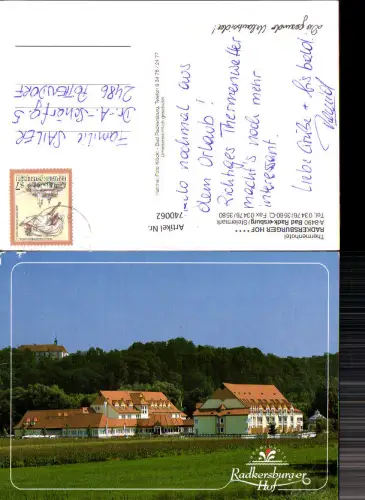 740062 Bad Radkersburg Radkersburger Hof Thermenhotel