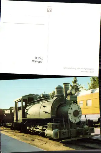 740152 Lokomotive der Hawaii Zuckerrohr Transport 1925 Eisenbahn
