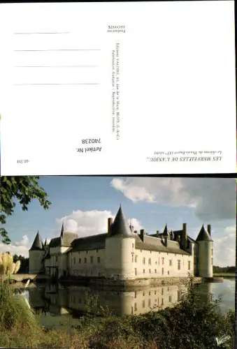 740238 Les Merveilles de L Anjou Le chateau du Plessis-Bourre Schloss Wasserschloss France