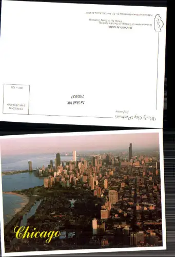 740307 Chicago at Dusk USA