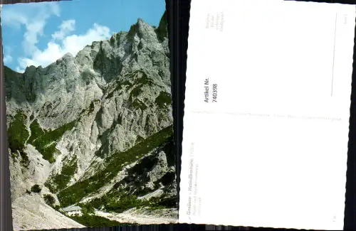 740398 Gesäuse Haindlkarhütte Dachl- u. Hochtornordwand Steiermark