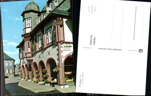 740399 Goslar im Harz Kaiserworth Restaurant Cafe Erker