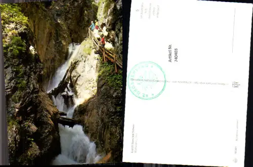 740403 Stans bei Schwaz Tirol Wolfsklamm Wasserfall