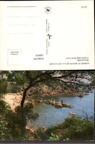740414 Boulouris La petite plage Santa Luccia Cote d Azur France Küste