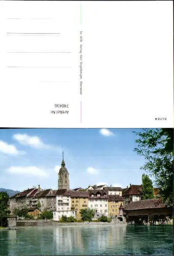 740436 Olten Ansicht Brücke Kirche