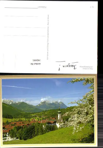 740441 Reit im Winkl mit Kaisergebirge Bayern