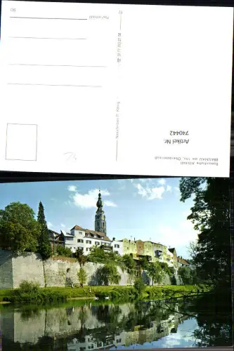 740442 Braunau am Inn Oberösterreich Blick auf Altstadt