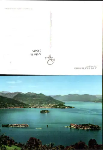 740445 Le Tre Isole Borromeo Lago Maggiore Switzerland