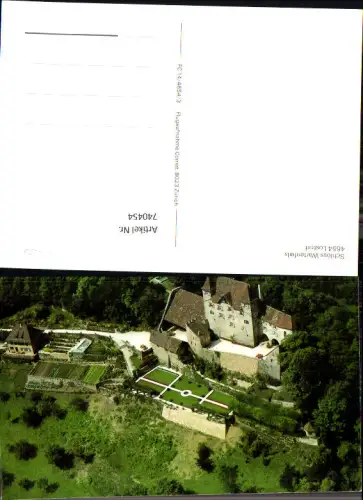 740454 Fliegeraufnahme Schloss Wartenfels Lostorf