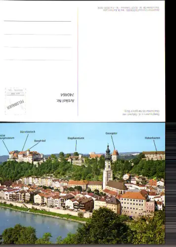 740464 Burghausen a. d. Salzach m. Deutschlands längster Burg