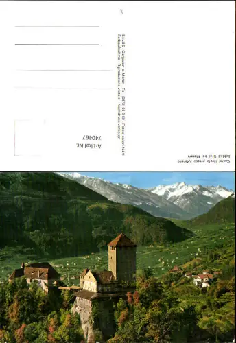 740467 Castel Tirolo presso Merano Schloss Tirol b. Meran Trentino Italy