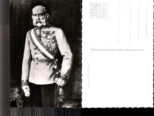 740488 Adel Kaiser Franz Joseph Josef Orden Uniform