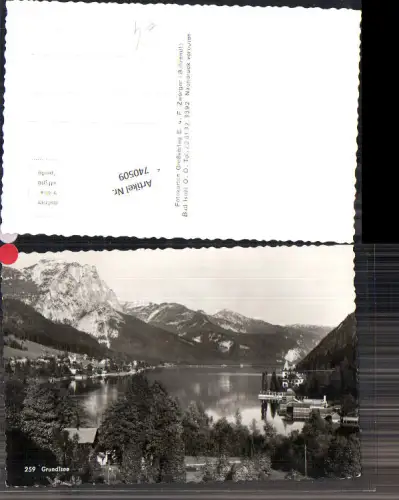 740509 Grundlsee Aussee Bez. Liezen