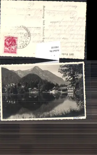 740510 seltene Foto-AK Partie in Grundlsee Aussee Bez. Liezen pub Bährendt