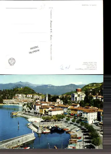 740594 Laveno Lago Maggiore Hafen Port