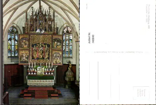 740840 Pfarrkirche Waldburg OÖ Hauptaltar Altar Kirche