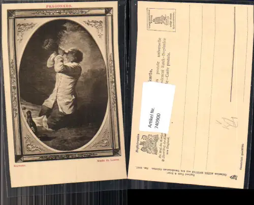 740900 Künstler AK Fragonard Buveur Mann Wein pub Raphael Tuck Sons 3007