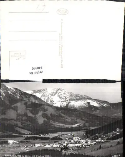 740940 Foto AK Mariazell Maria Zell mit Ötscher