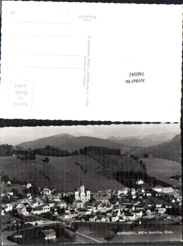 740942 Foto AK Mariazell Maria Zell Totale