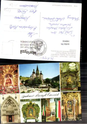 740956 Mehrbild AK Mariazell Maria Zell Gnadenmutter Heiliger Brunnen Hochaltar