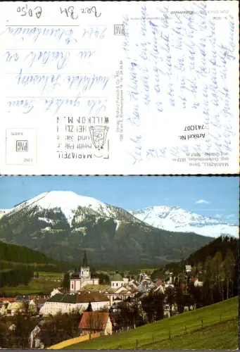 741007 Mariazell Maria Zell geg. Gemeindealpe u. Ötscher