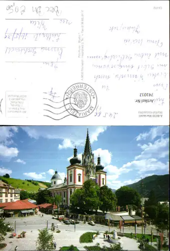 741012 Mariazell Maria Zell Wallfahrtskirche Brunnen