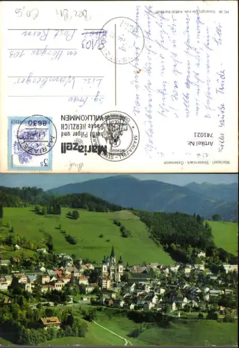 741021 Mariazell Maria Zell Ansicht