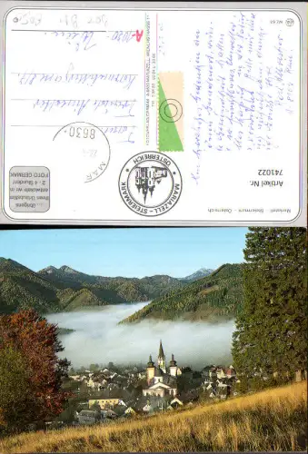 741022 Mariazell Maria Zell im Nebelmeer