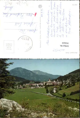 741023 Mariazell Maria Zell Ansicht