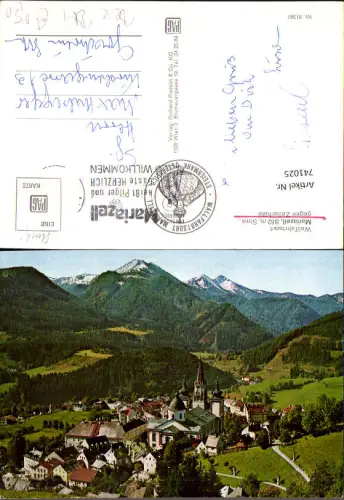 741025 Mariazell Maria Zell geg. Zellerhüte